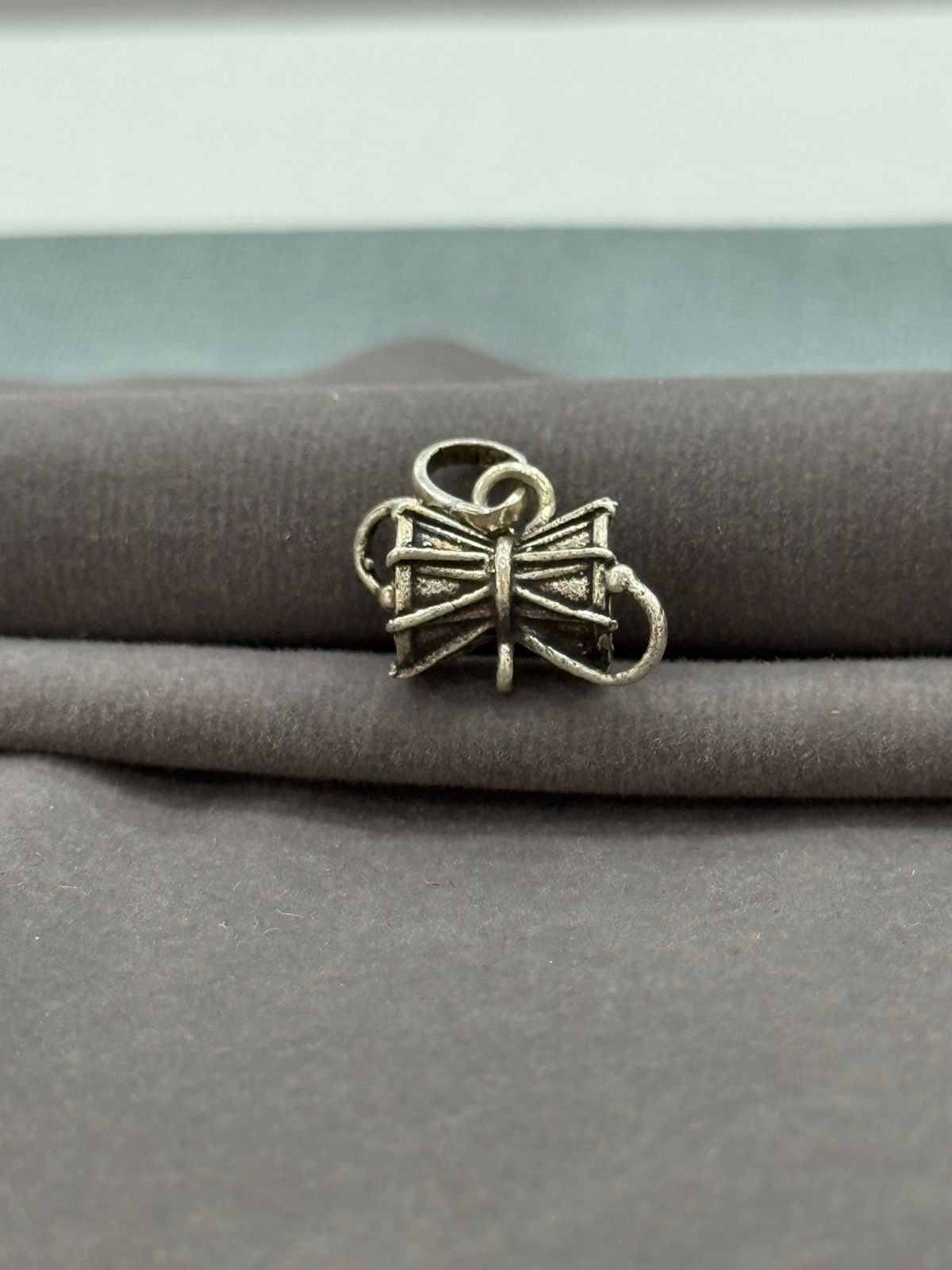 92.5 Silver Cosmic Dumroo Zodiac Pendant 